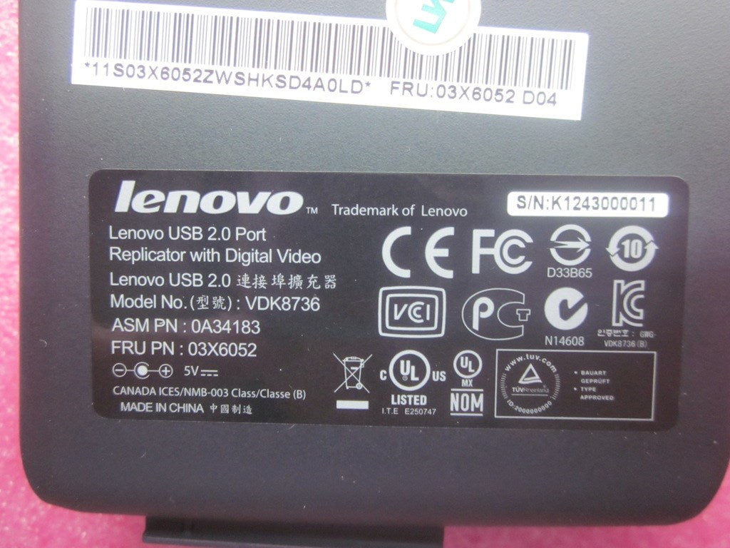 Lenovo Replacement Part - 03X6052