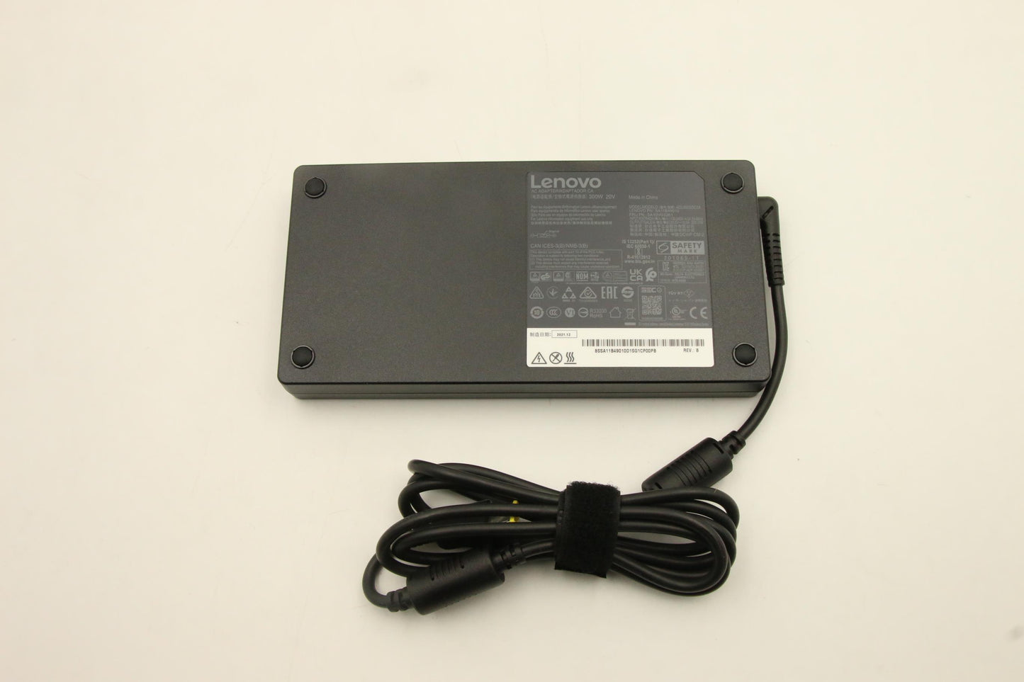 Lenovo (5A10V03261) 300W Rectangle AC Adapter, Black