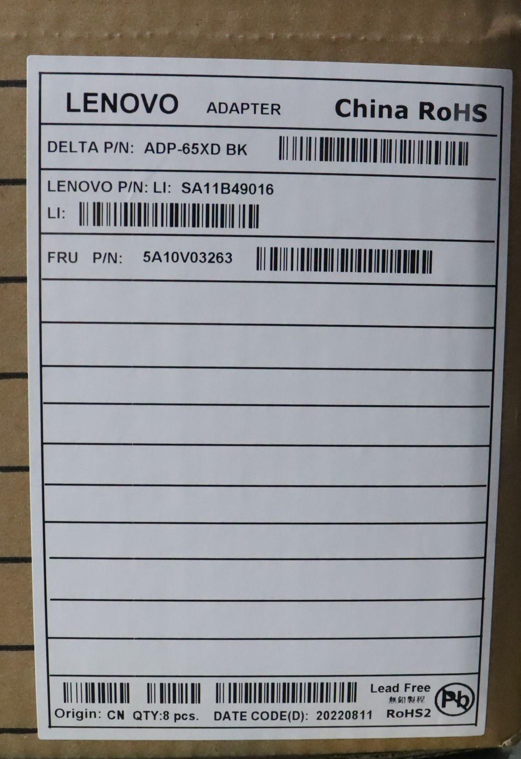 Lenovo Ac_Adapter 100-240Vac,Aio Pd 6 - 5A10V03263