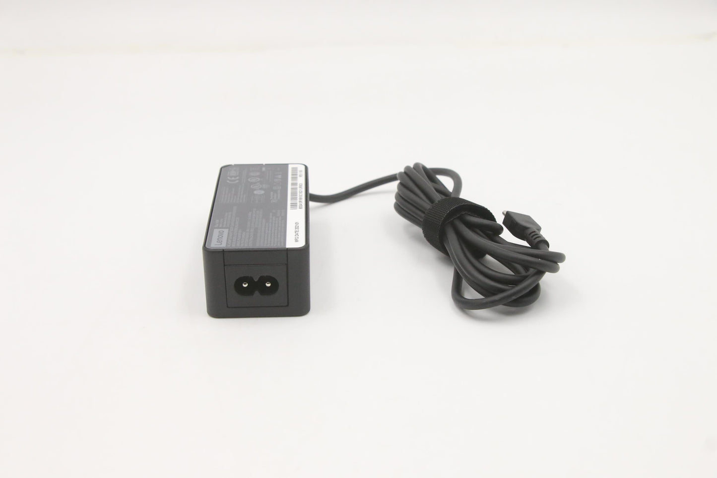 Lenovo (5A10W86243) Type-C 45W AC Adapter, 2-Prong, Black