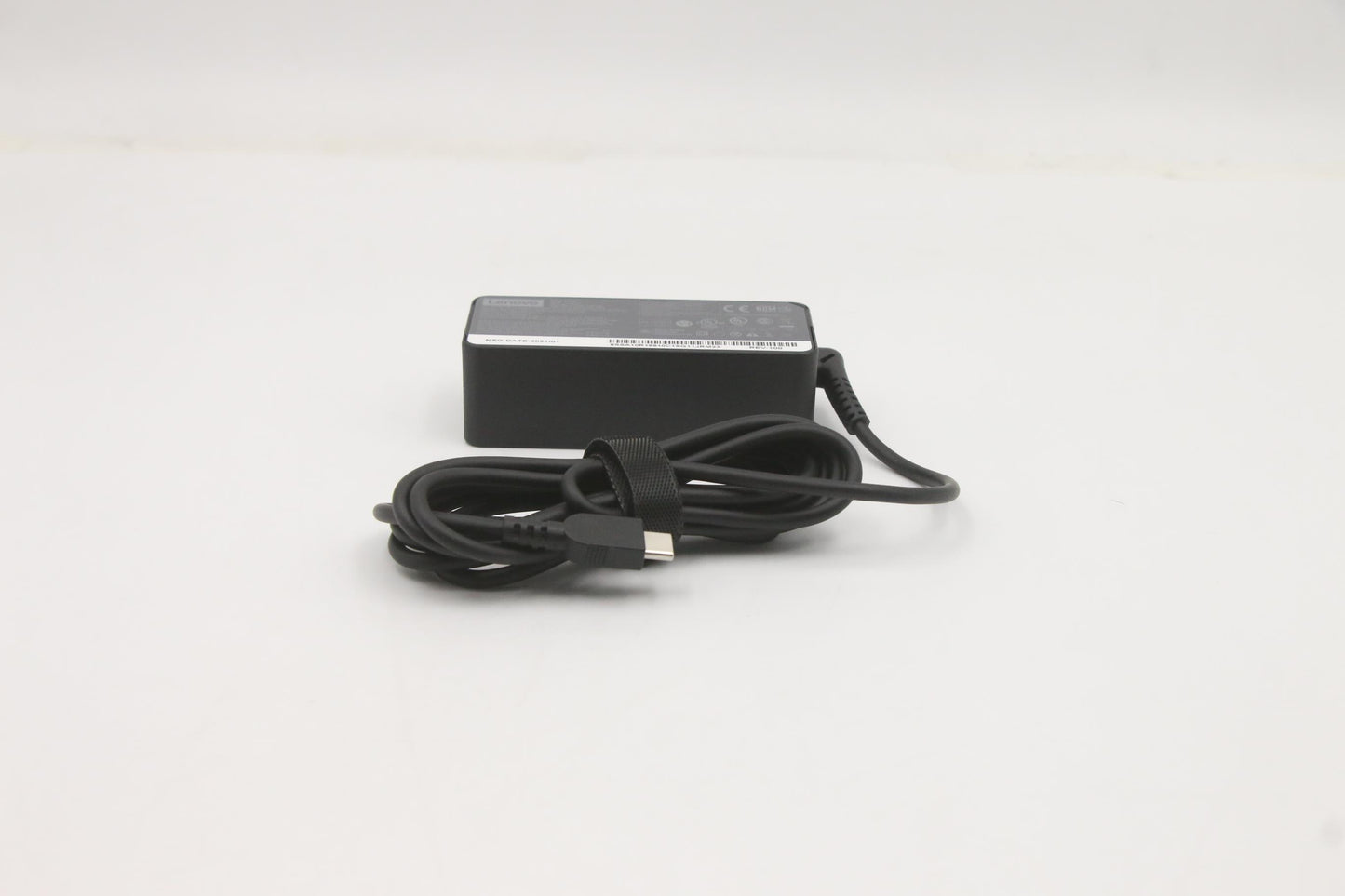 Lenovo (5A10W86243) Type-C 45W AC Adapter, 2-Prong, Black