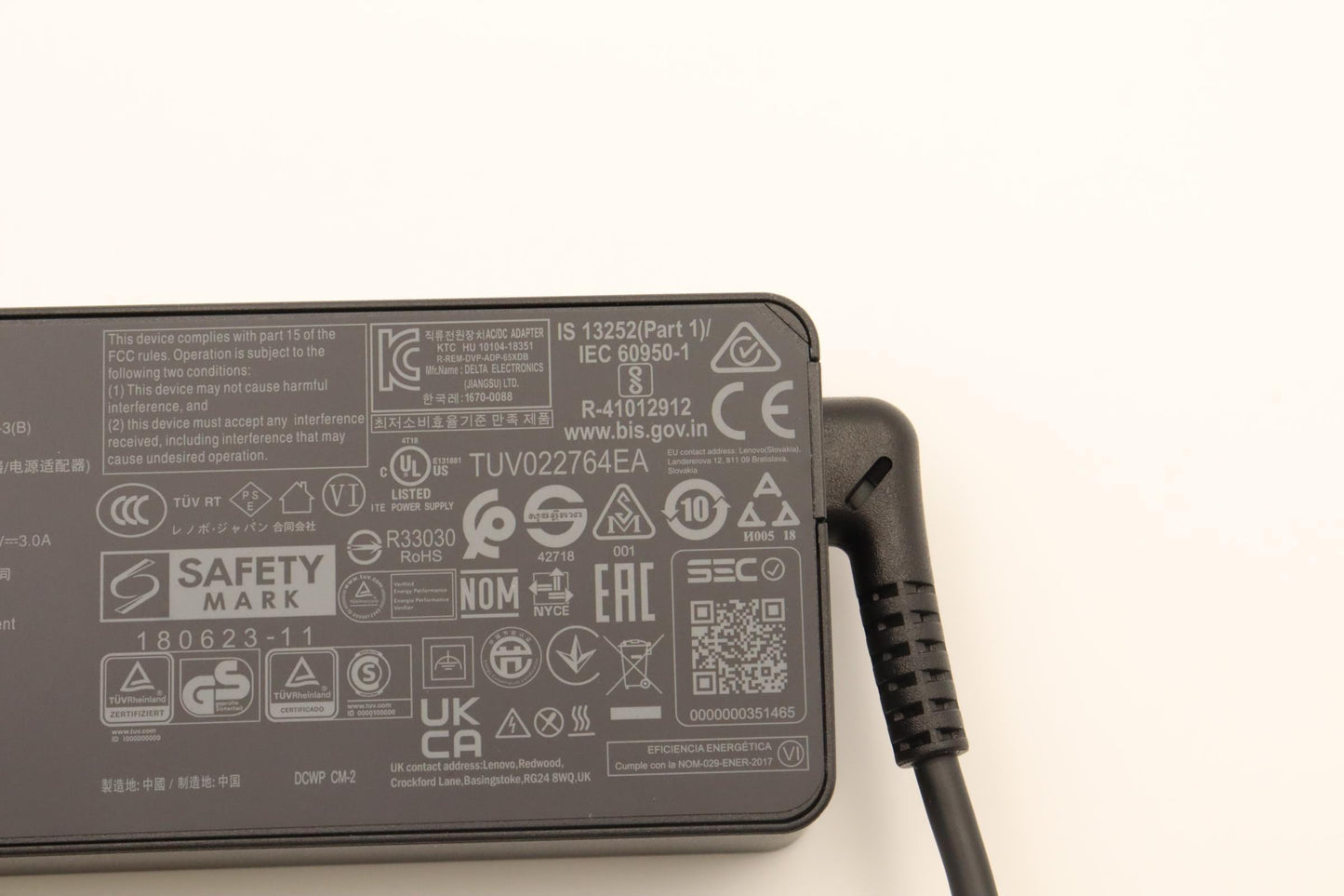 Lenovo Ac_Adapter Pd,65W,20/15/9/5V,3 - 5A10W86250