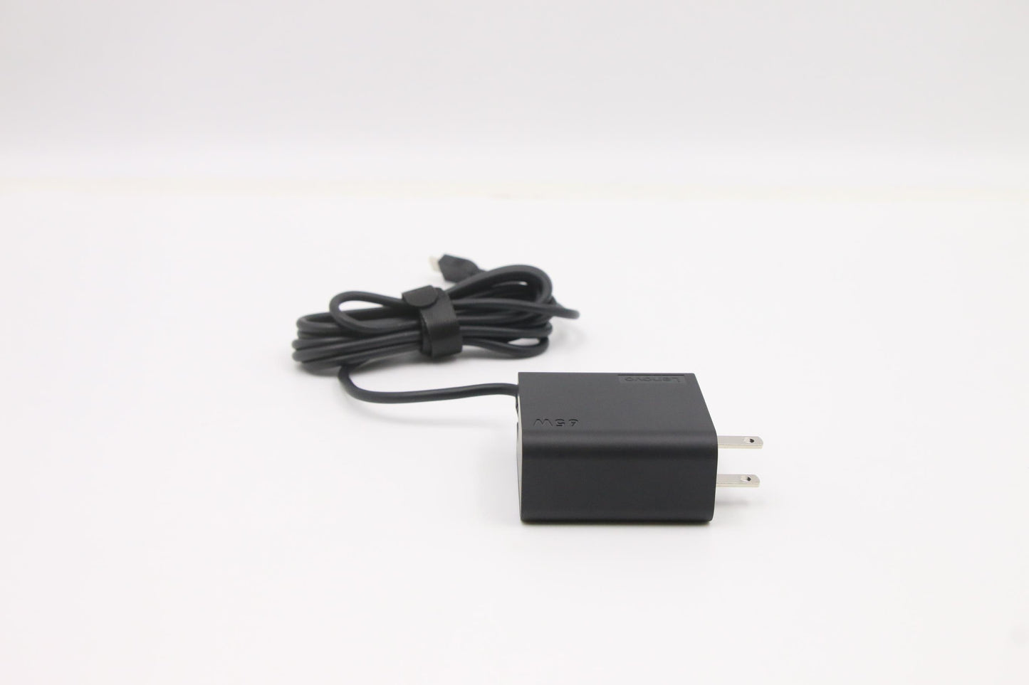 Lenovo (5A10W86270) AC Adapter, Type-C, 65W, 2-Pin, US, Black