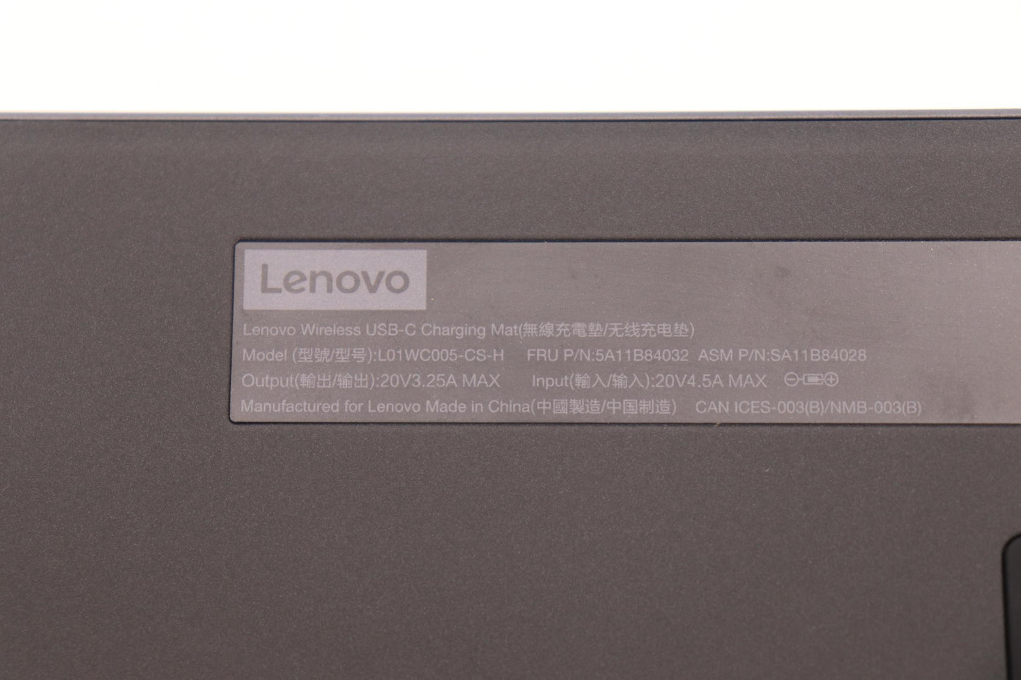 Lenovo Ac_Adapter Wireless Charging M - 5A11B84032