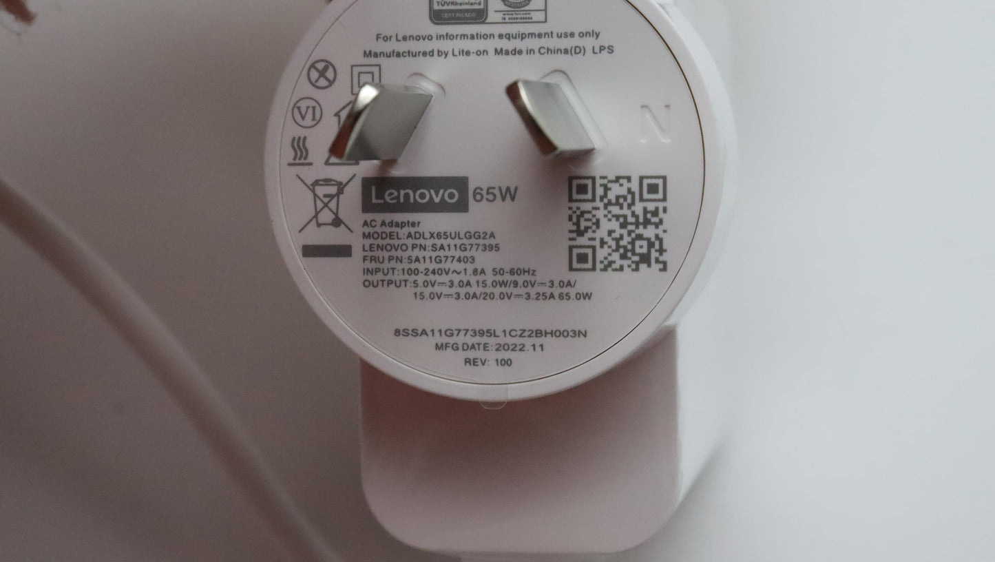 Lenovo Acadapter Pd,65W,201595V,2P,Ar - 5A11G77403