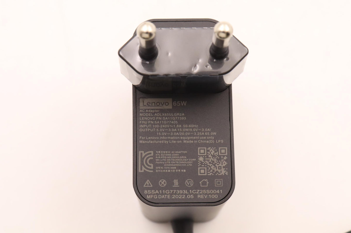 Lenovo Acadapter Pd,65W,201595V,2P,Ko - 5A11G77405