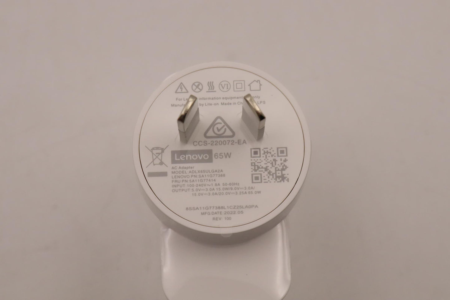 Lenovo Acadapter Pd,65W,201595V,2P,An - 5A11G77414