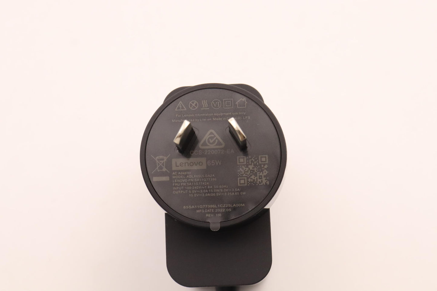 Lenovo Acadapter Pd,65W,201595V,2P,An - 5A11G77424