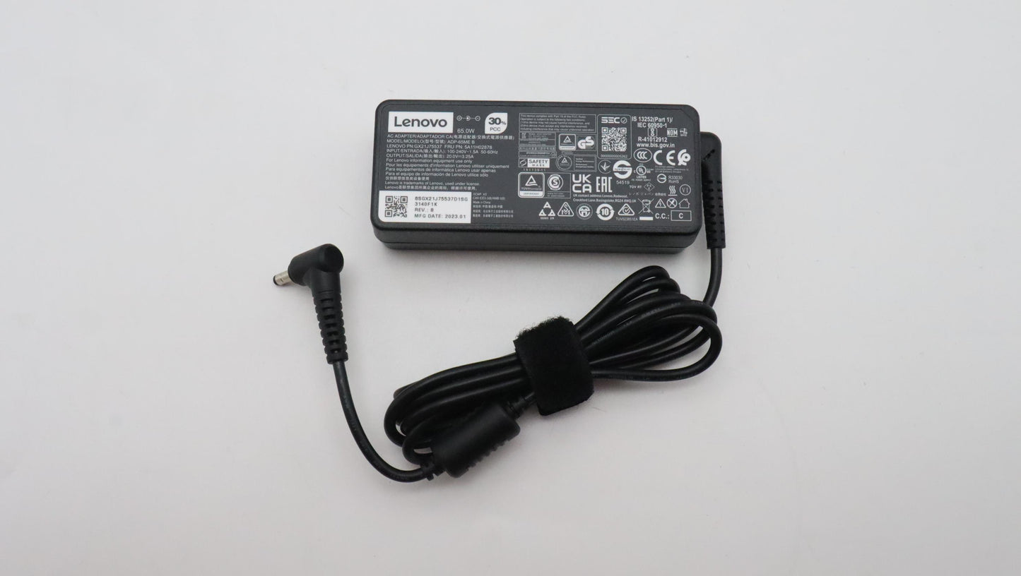 Lenovo Acadapter 65W,3P,Ww,Del - 5A11H02878