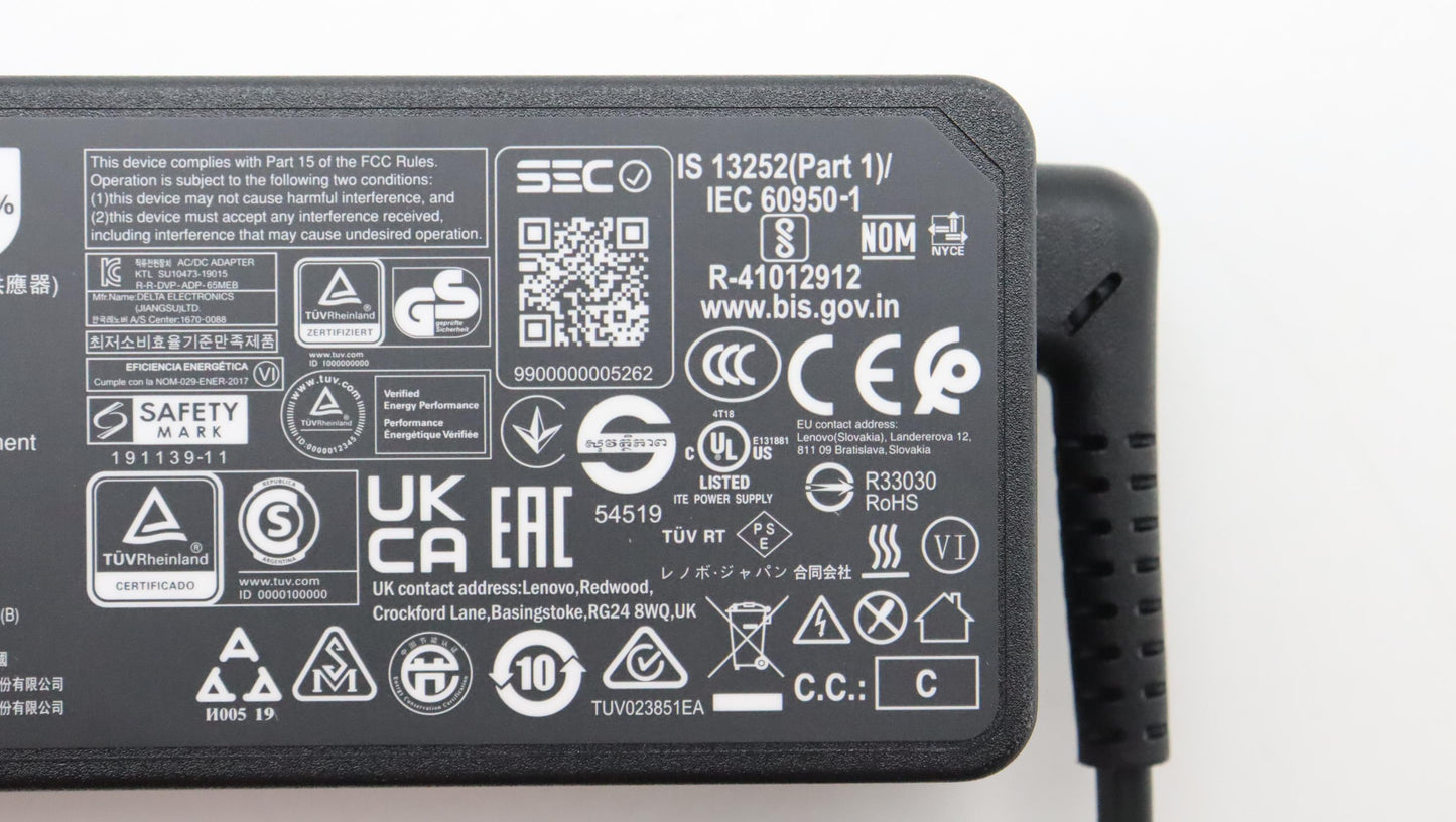 Lenovo Acadapter 65W,3P,Ww,Del - 5A11H02878