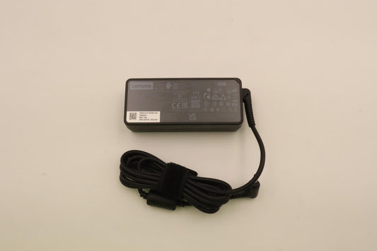 Lenovo (5A11H02891) AC Adapter, Round, 65W, 3P, Black