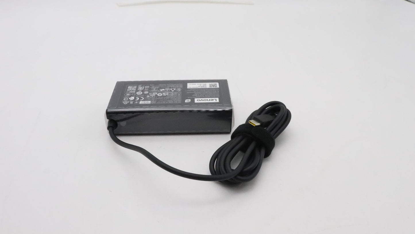 Lenovo (5A11J62090) 100W AC Adapter, Type-C, 3-Pin, Black