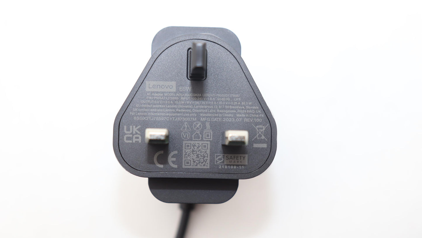 Lenovo Ac_Adapter Pd,65W,20/15/9/5V,2 - 5A11J75656
