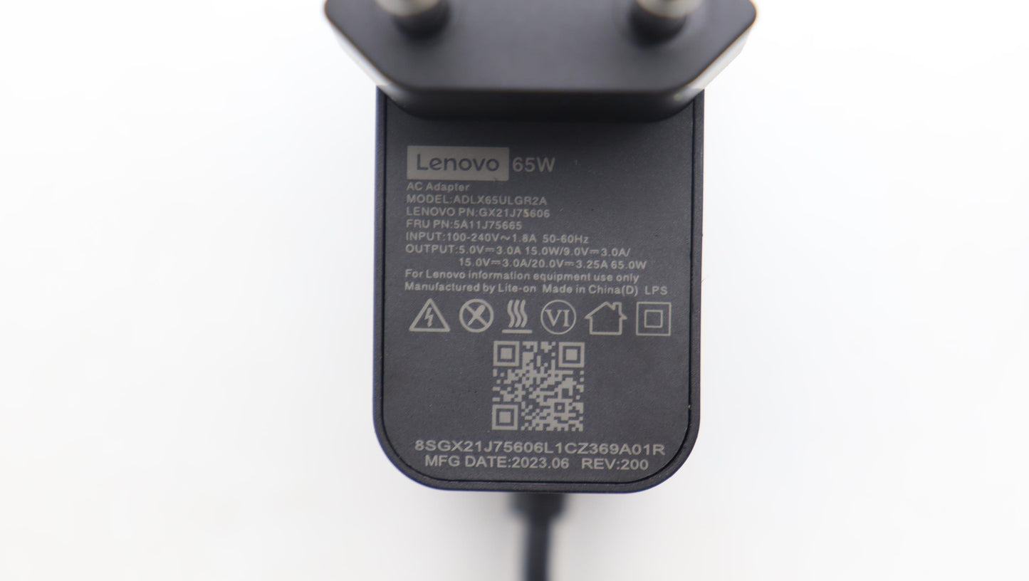 Lenovo Ac_Adapter Pd,65W,20/15/9/5V,2 - 5A11J75665