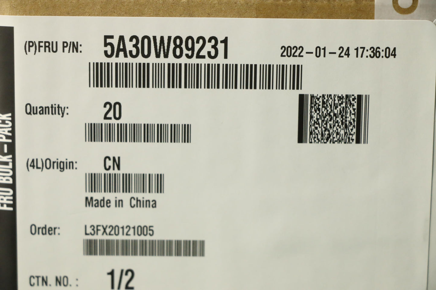 Lenovo Antenna Fru,17L Fr Ant_Lux - 5A30W89231