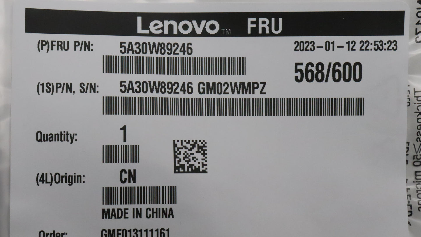 Lenovo Antenna Fru,M75Q-2 Front Ant - 5A30W89246