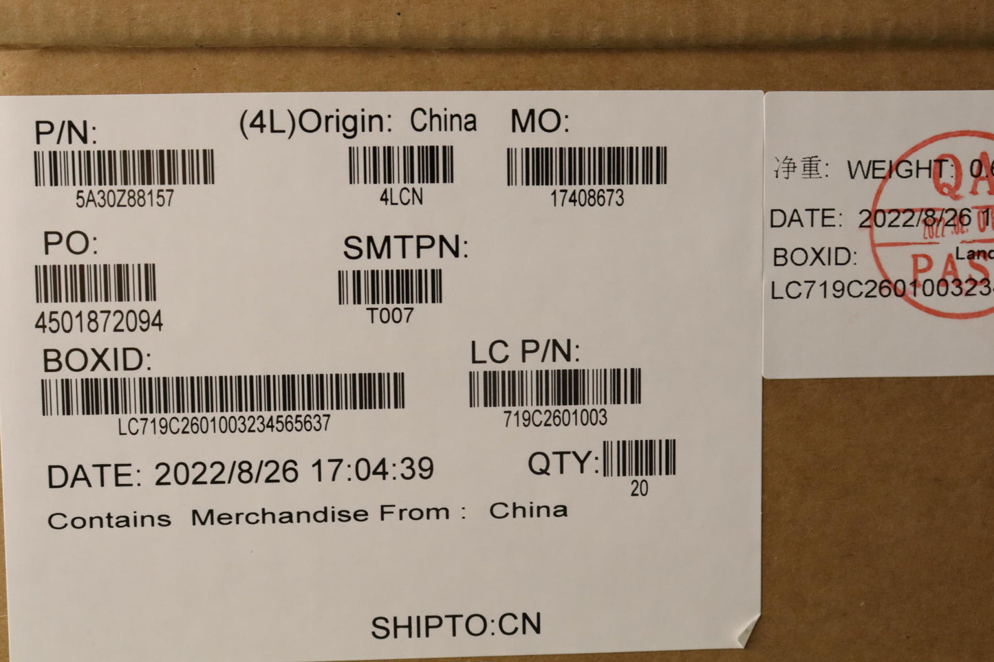Lenovo Antenna Fru T15G2Antenna Kit W - 5A30Z88157