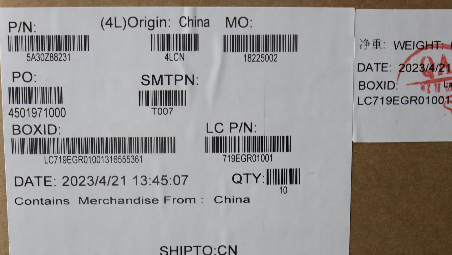 Lenovo Antenna Fru Antenna Jing Intel - 5A30Z88231
