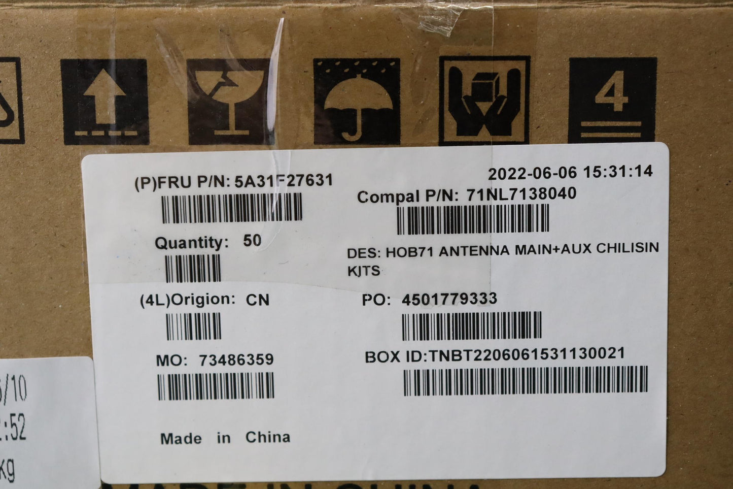Lenovo Antenna Fru, Aio570_27 Antenna - 5A31F27631