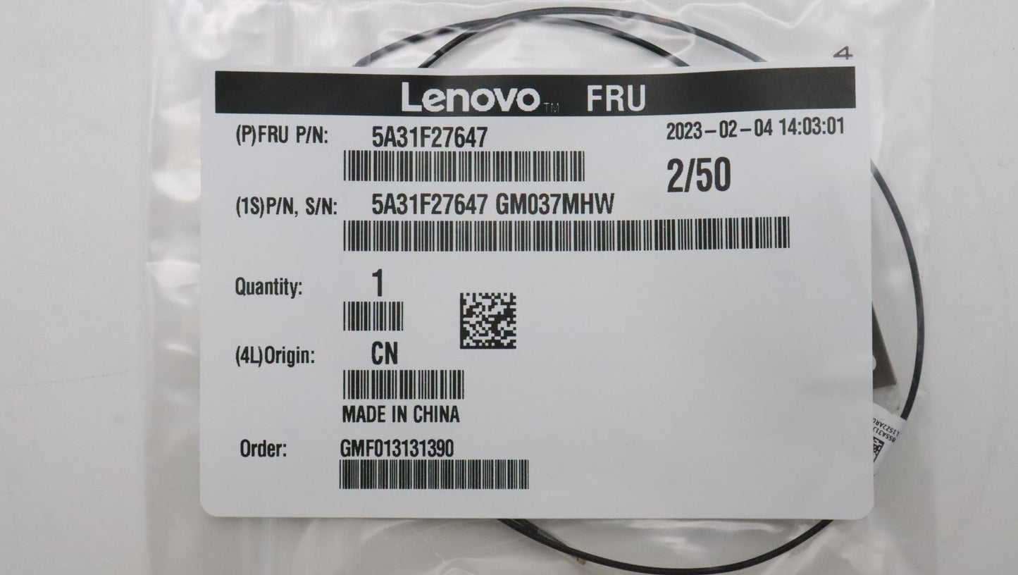 Lenovo Antenna Fru,Gaming Y780 Main A - 5A31F27647
