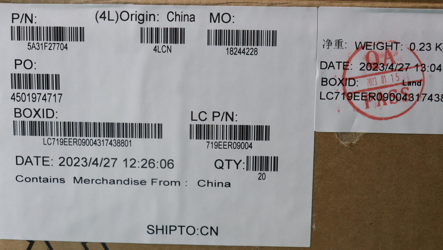 Lenovo Antenna Fru, Se10 Cat4 Main Sm - 5A31F27704