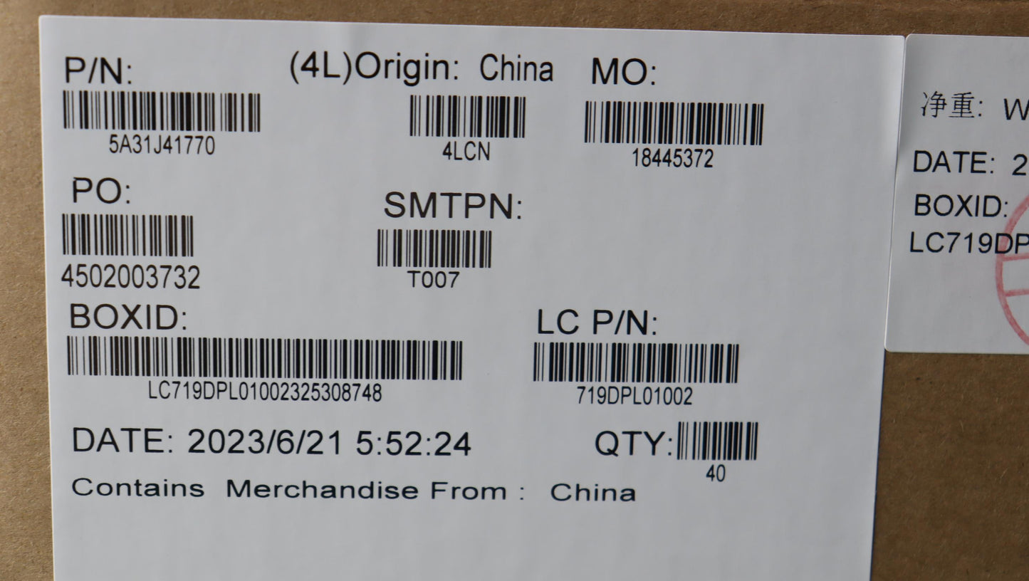 Lenovo Antenna Kit Antenna,Wlww,Luxsh - 5A31J41770