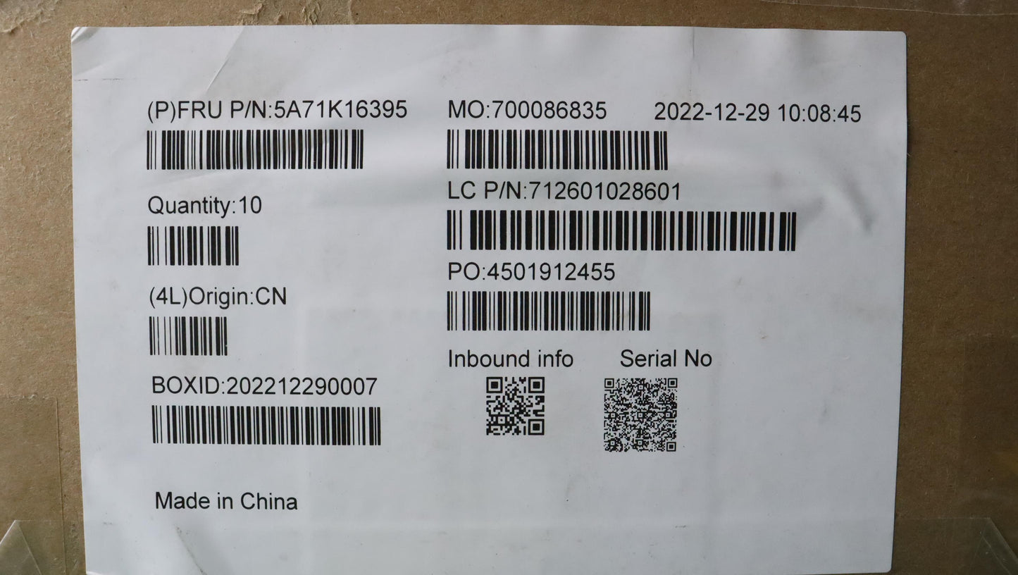 Lenovo Asm Fru Ts One Button Assembly - 5A71K16395