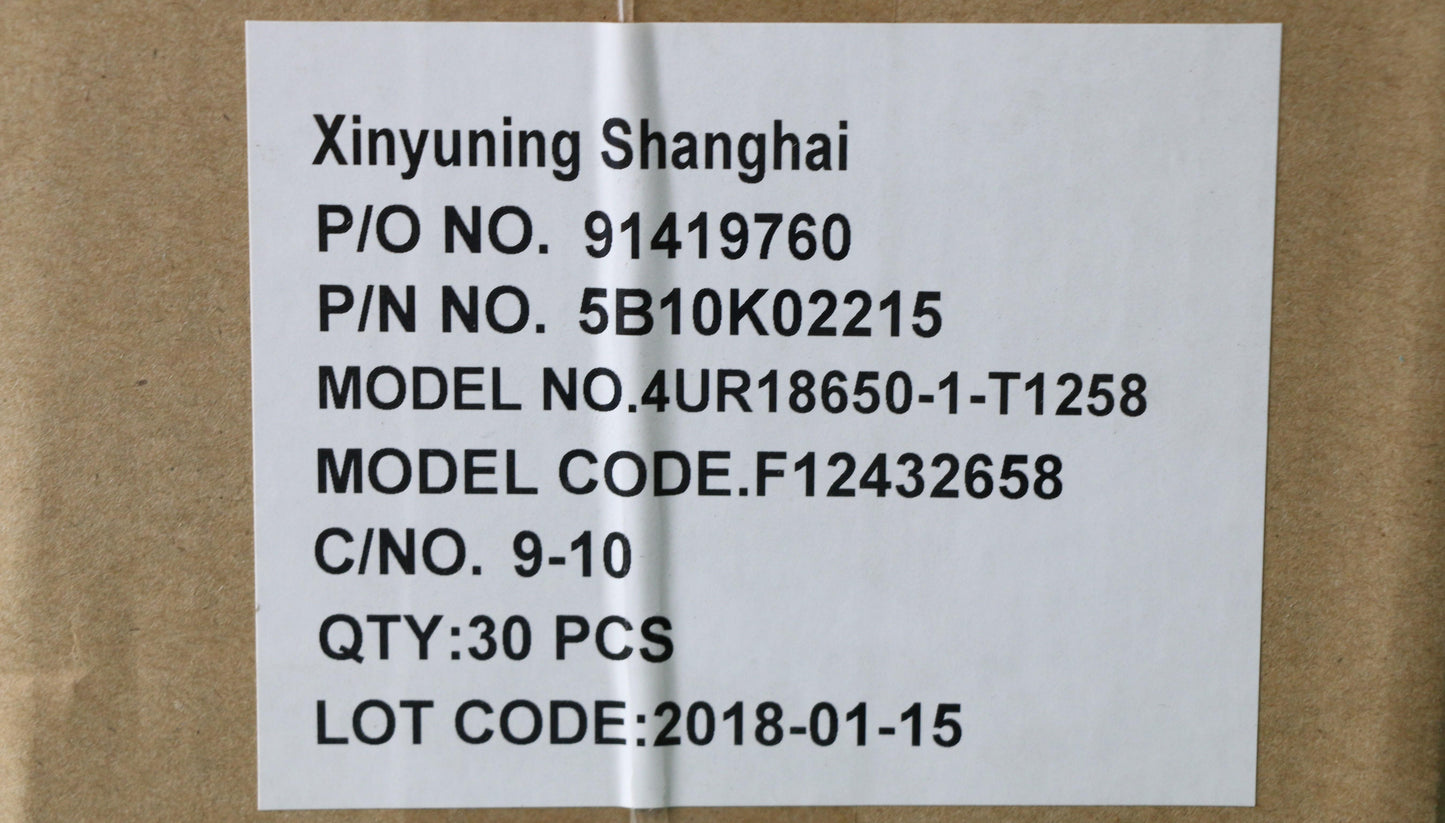 Lenovo Laptop Battery - 5B10K02215