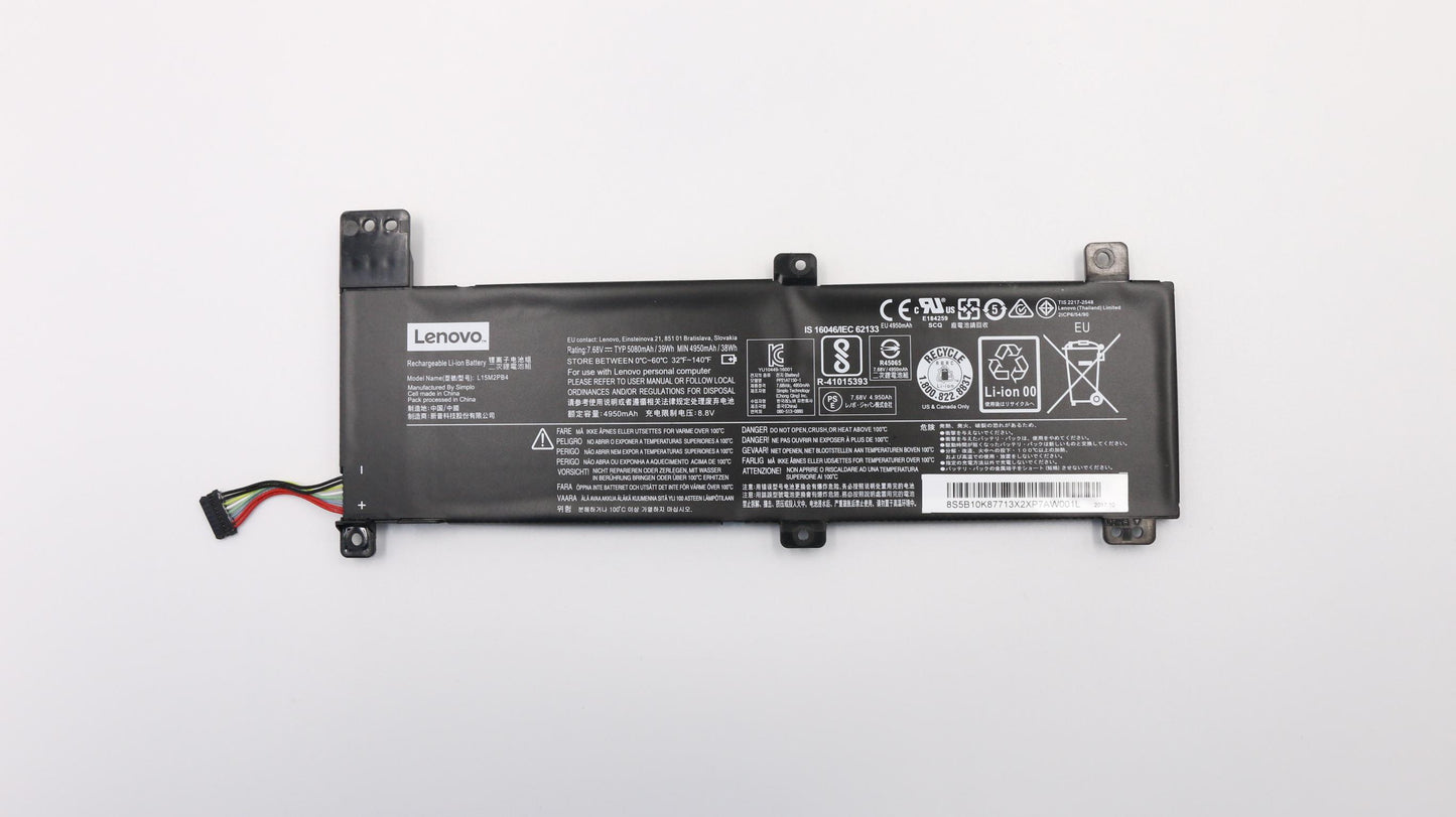 Lenovo 5B10K87713 Sp/Al15M2Pb47.68V39Wh2Cell