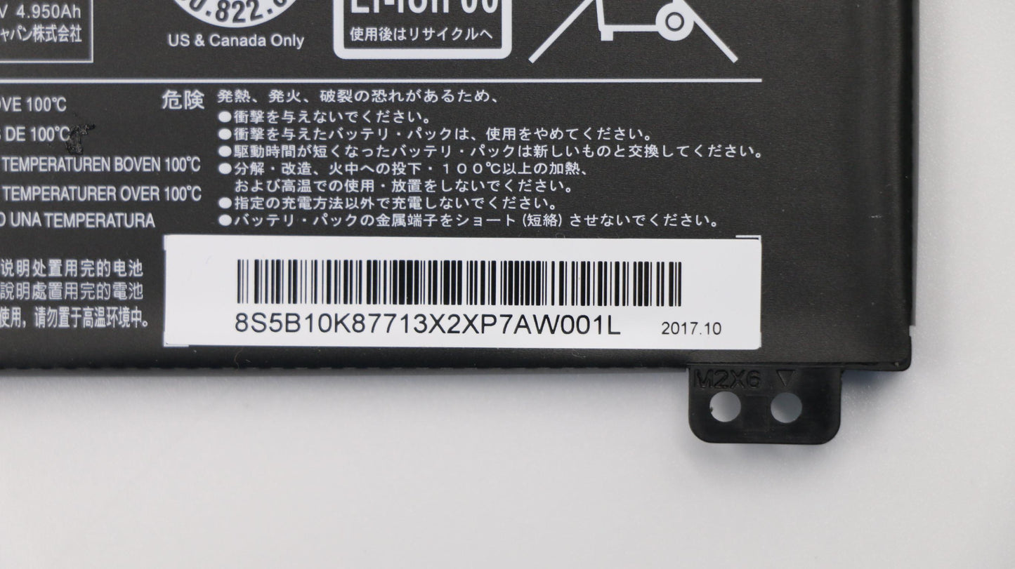 Lenovo 5B10K87713 Sp/Al15M2Pb47.68V39Wh2Cell