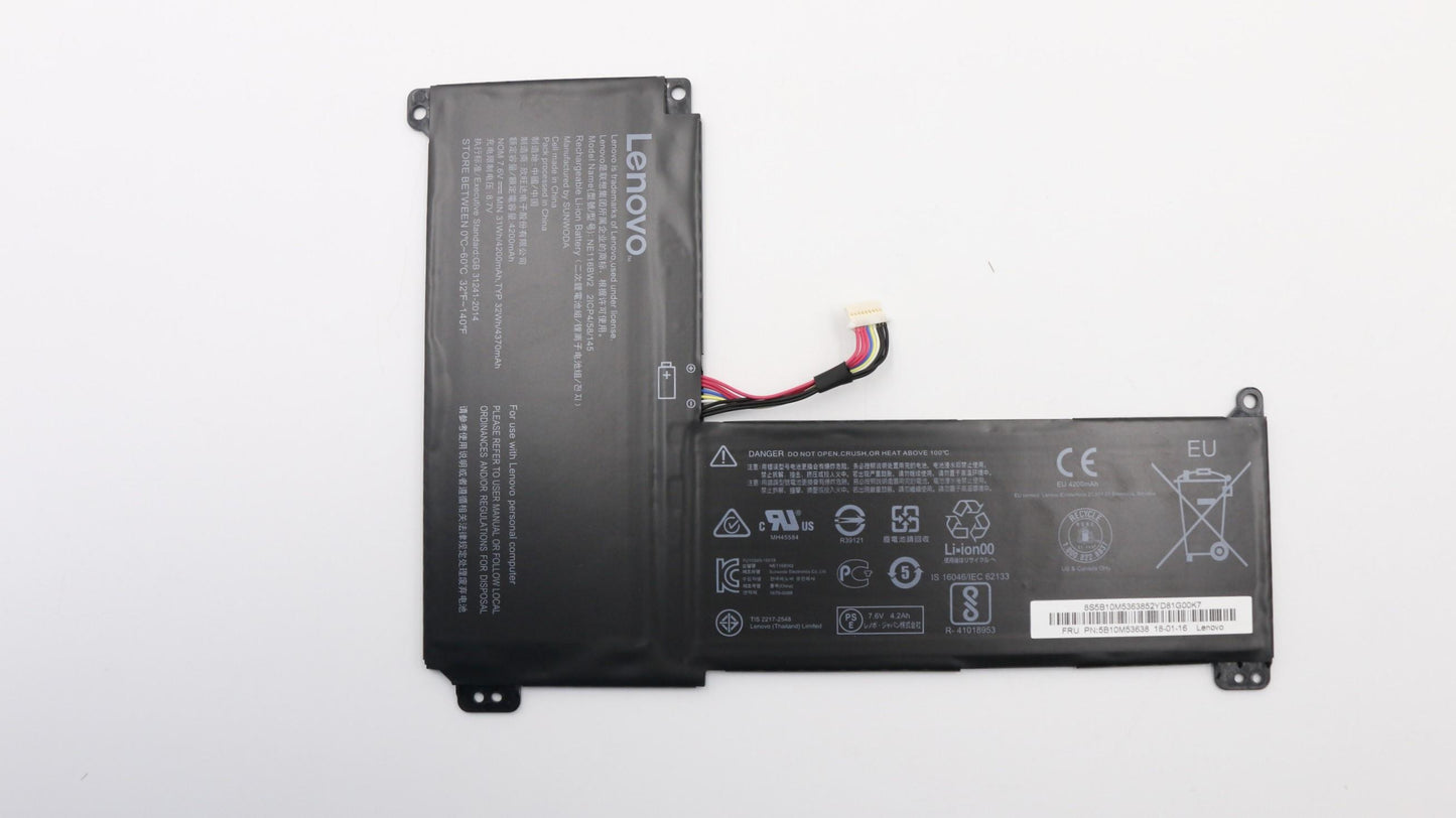 Lenovo Battery 3N 4200Mah 7.6V 80Wg - 5B10M53638
