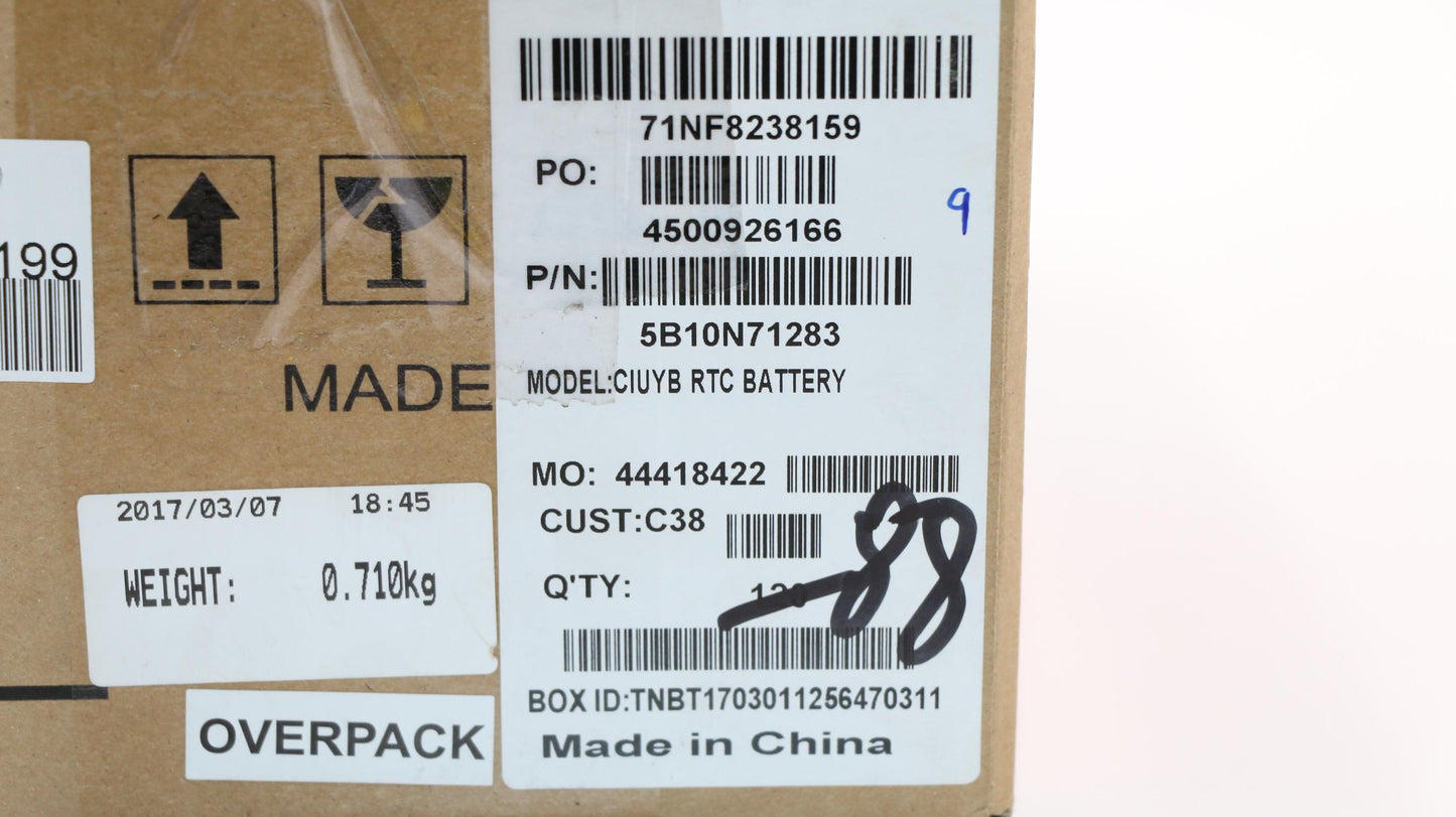 Lenovo Rtc Battery C 80Xb - 5B10N71283