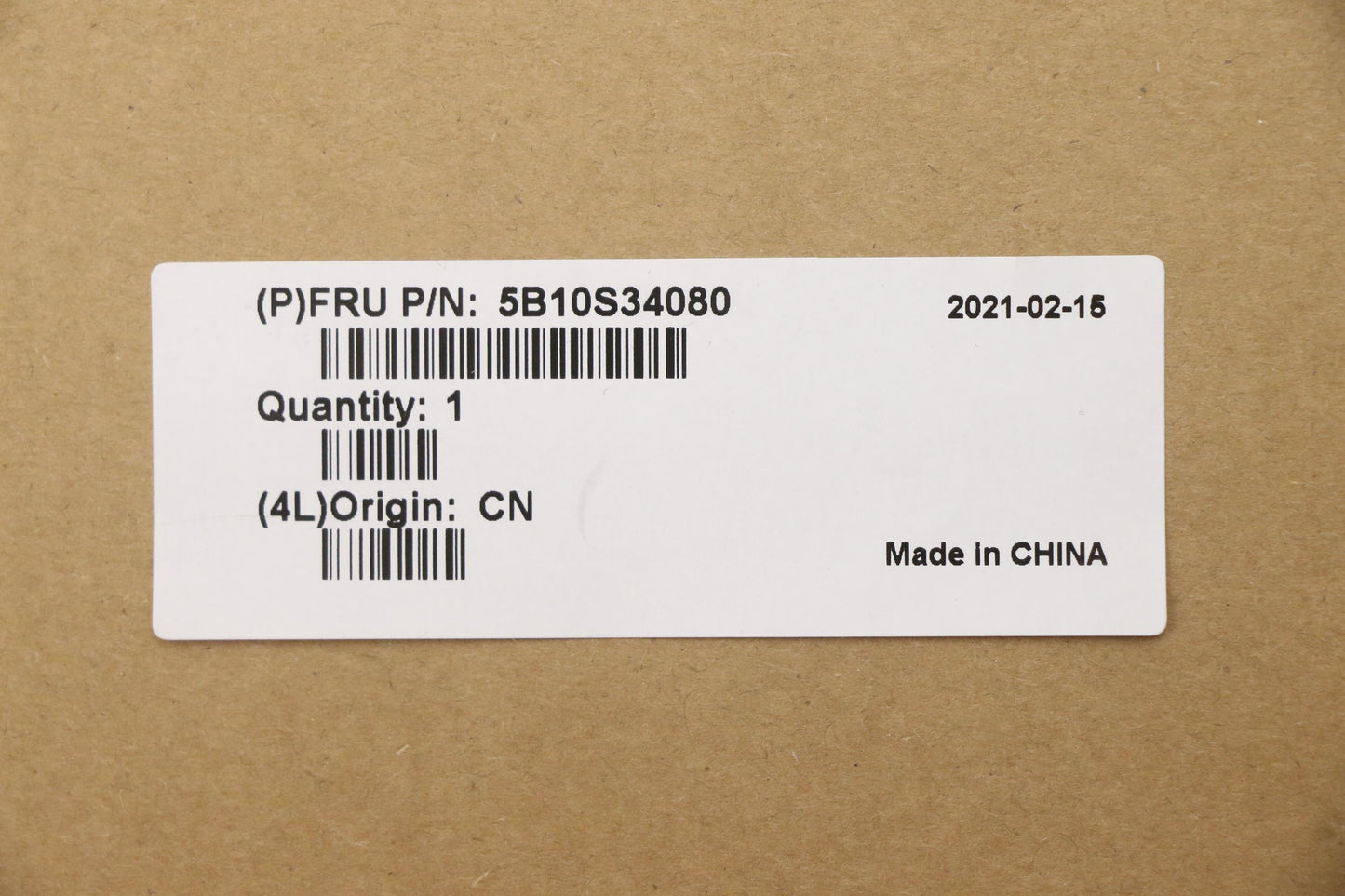 Lenovo Battery Cmos Battery C 20Vf - 5B10S34080