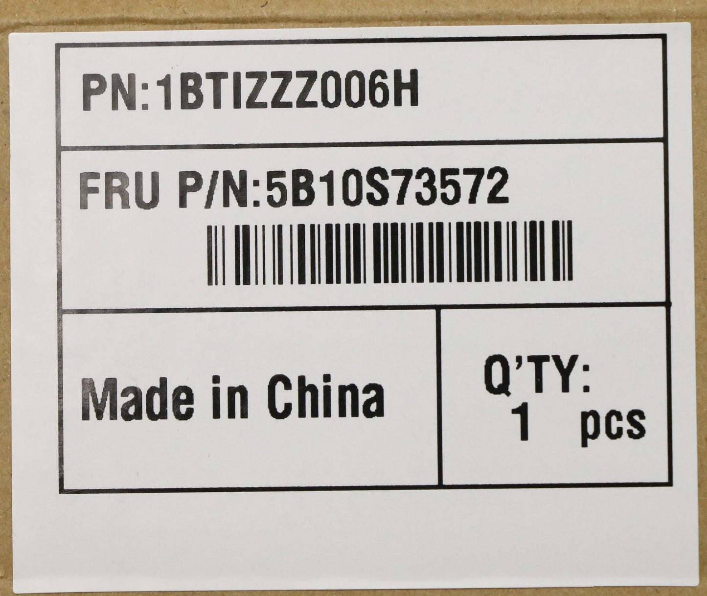 Lenovo Cmos Battery - 5B10S73572