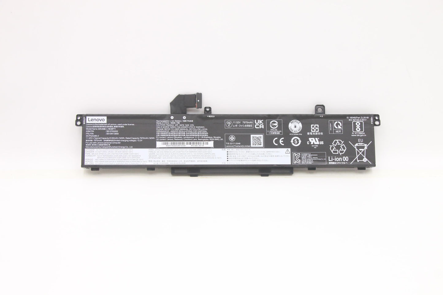 Lenovo (5B10W13959) Battery, 11.52V, 93.5 Wh, 6-cell