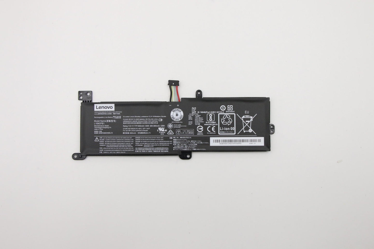 Lenovo (5B10W67163) 2-Cell 30Wh Battery, 7.5V