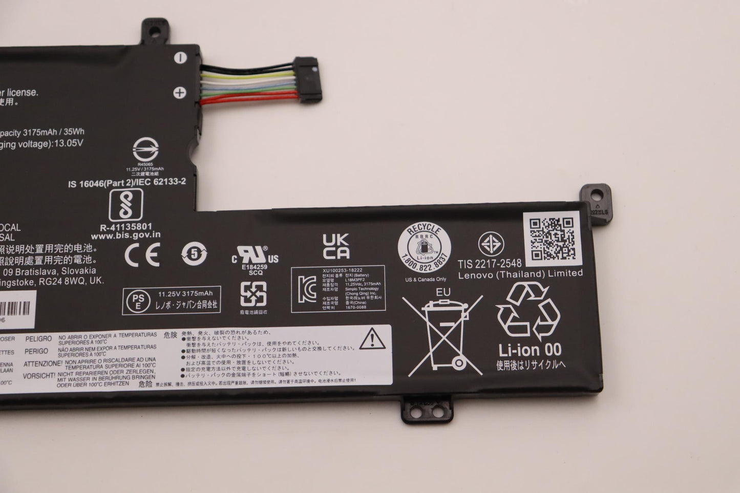 Lenovo Sp B L18M3Pf2 11.25V36Wh3Cell - 5B10W67367