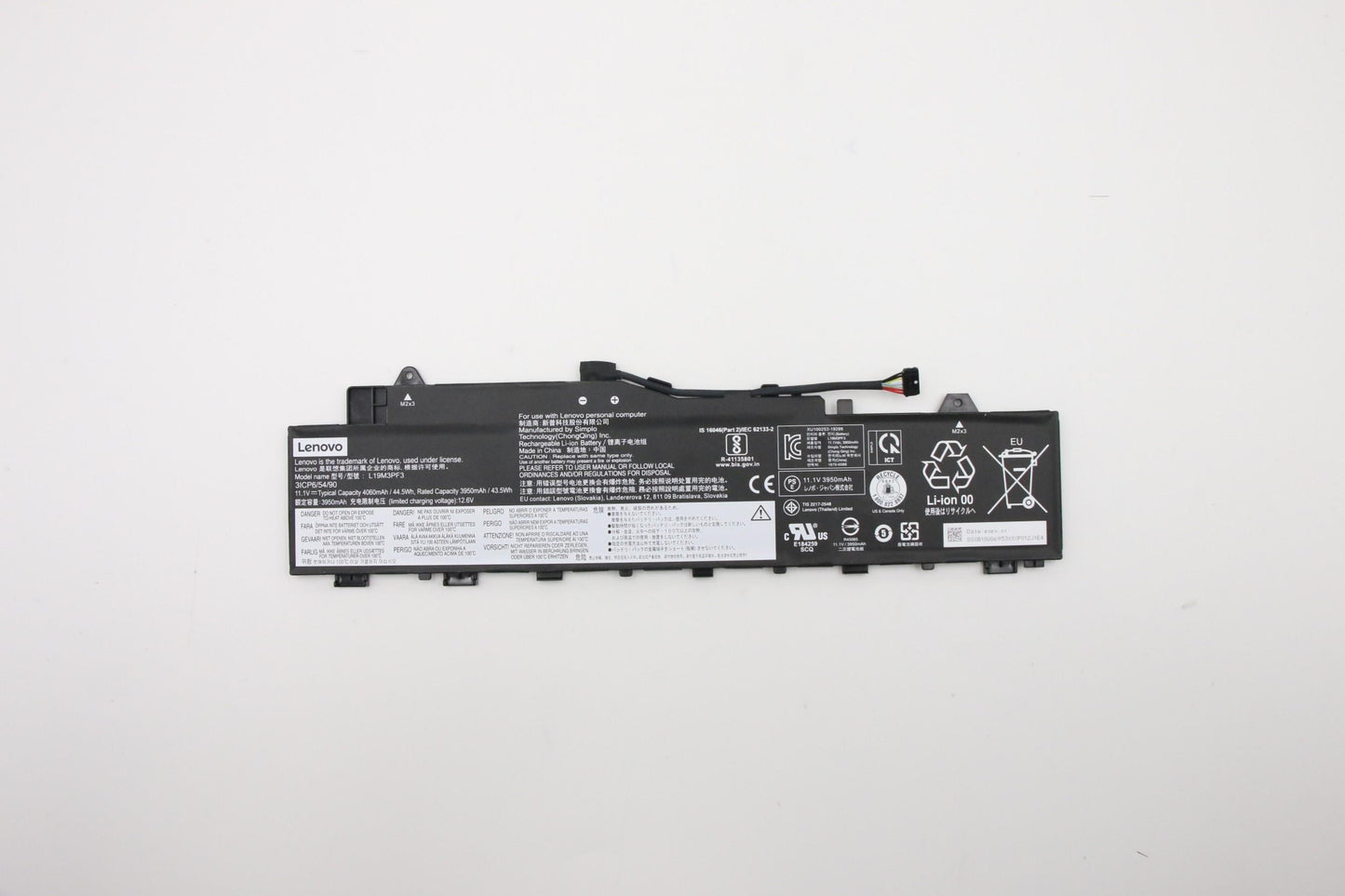 Lenovo Sp/A L19M3Pf3 11.1V44.5Wh3Cell - 5B10W86936