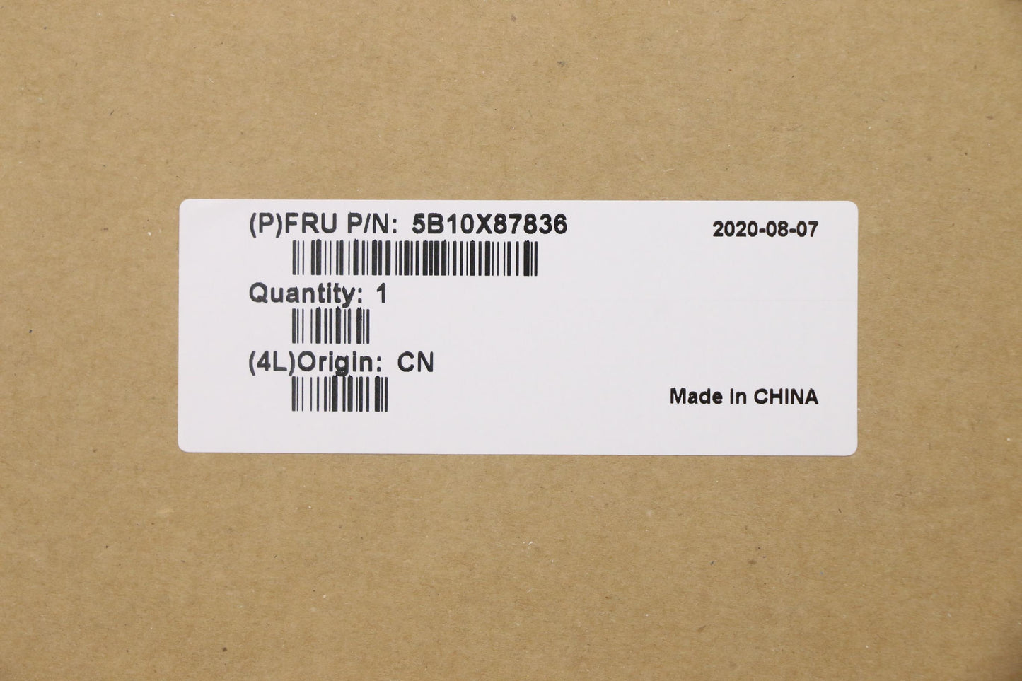 Lenovo Cp/C L19C4Pd8 7.68V41Wh4Cell - 5B10X87836