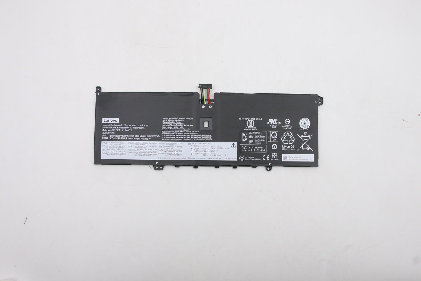 Lenovo (5B10Z33896) Battery, 7.68V, 60Wh, 4-Cell