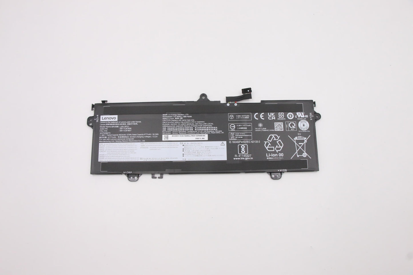 Lenovo Battery Lg L20L3Pg1 11.58V57Wh - 5B11C87807