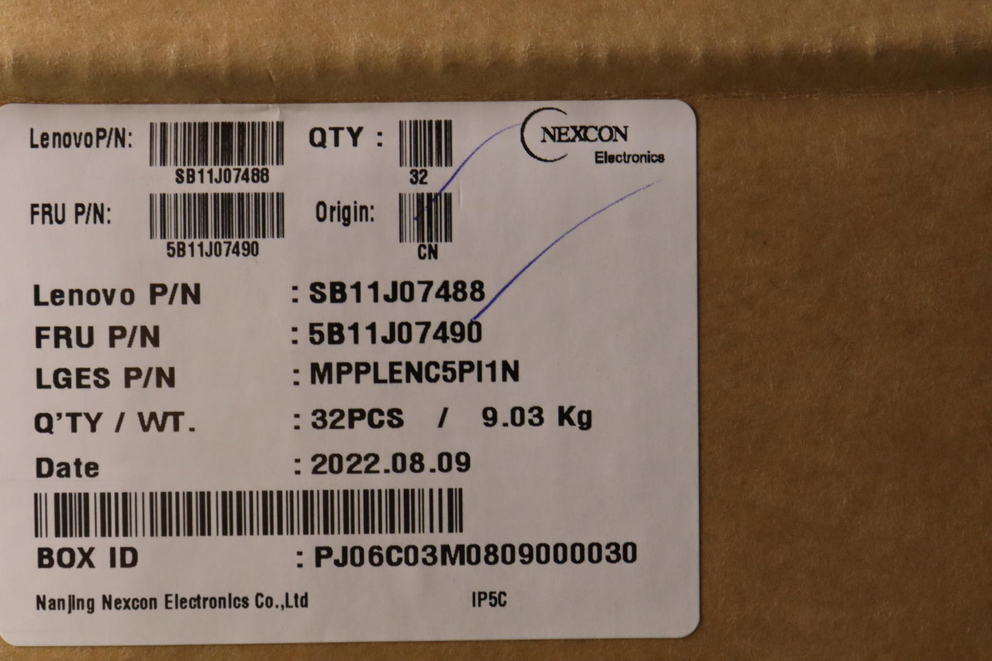 Lenovo Battery 4Cell 71Wh 768V L21L4P - 5B11J07490
