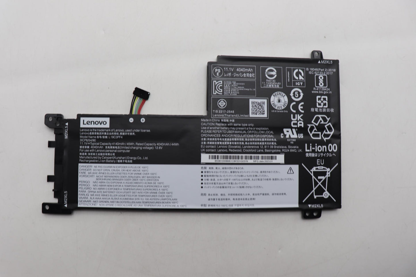 Lenovo Cp/A L19C3Pf4 11.1V45Wh3Cell1 - 5B11N52042