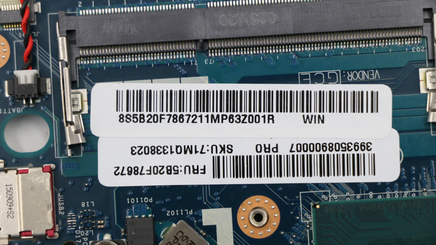 Lenovo Pl System Boards - 5B20F78672