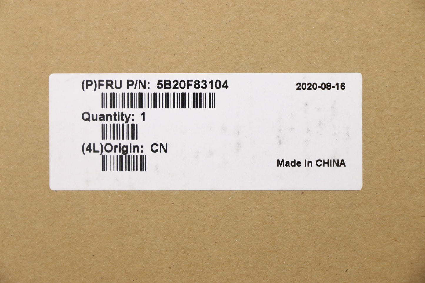 Lenovo Replacement Part - 5B20F83104