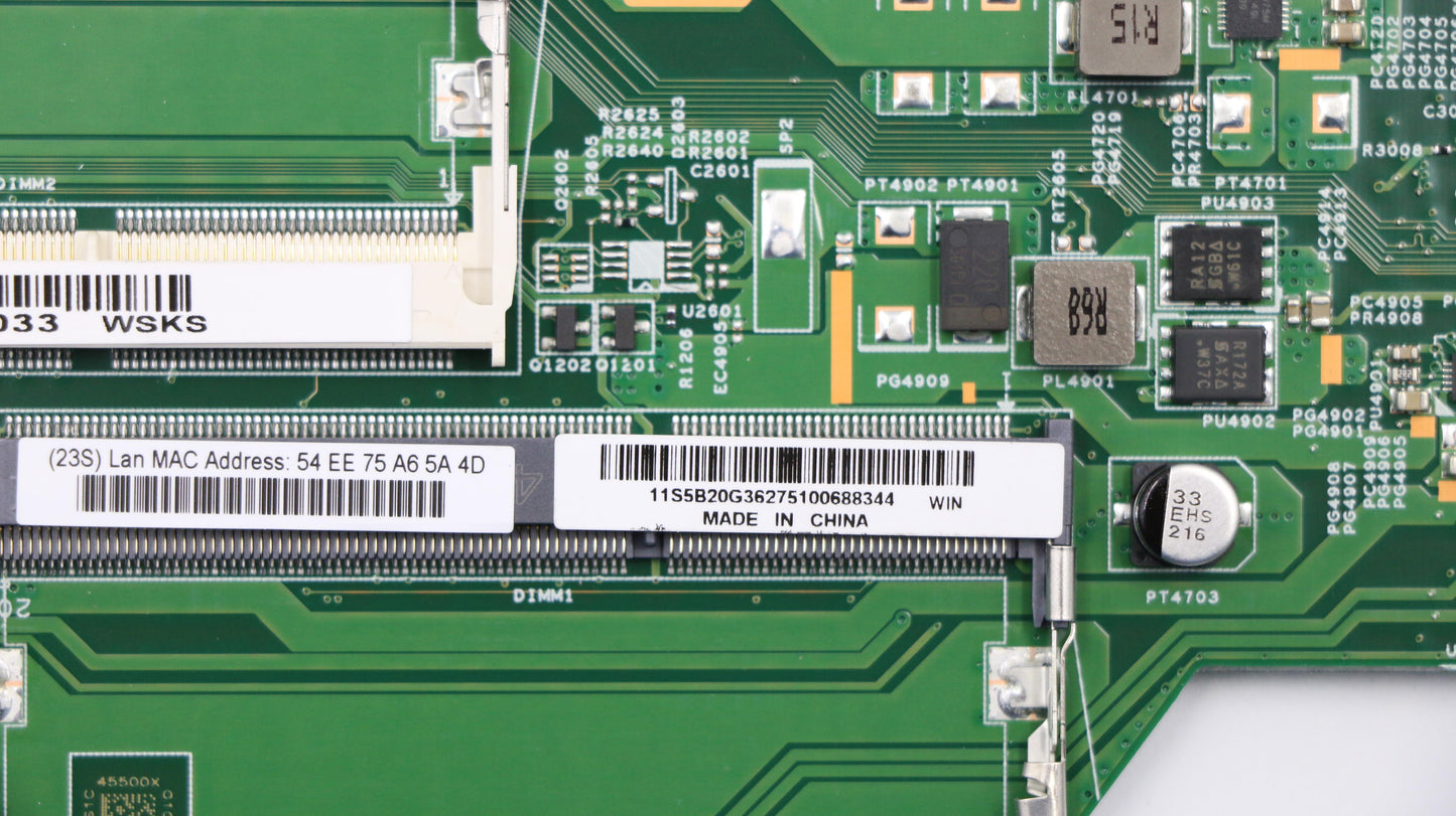 Lenovo Pl System Boards - 5B20G36275