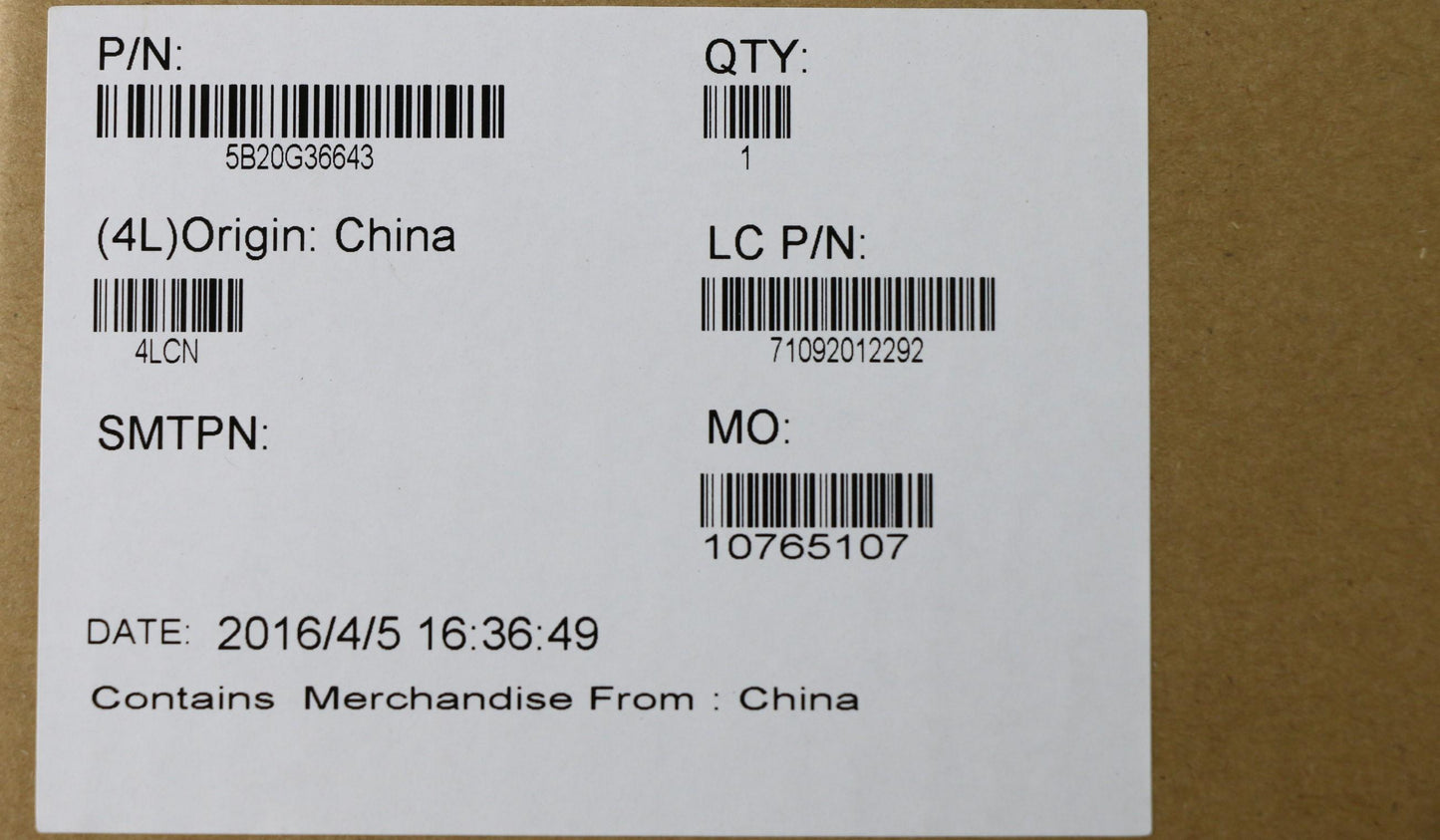 Lenovo Pl System Boards - 5B20G36643