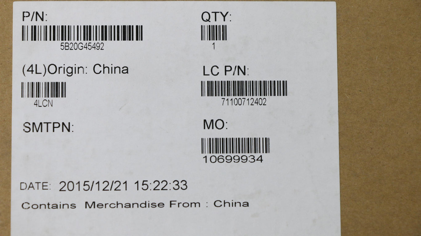 Lenovo Mb - 5B20G45492
