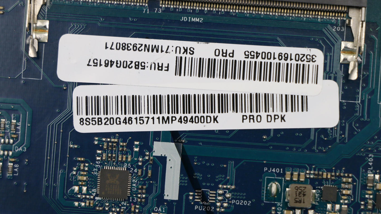 Lenovo Pl System Boards - 5B20G46157