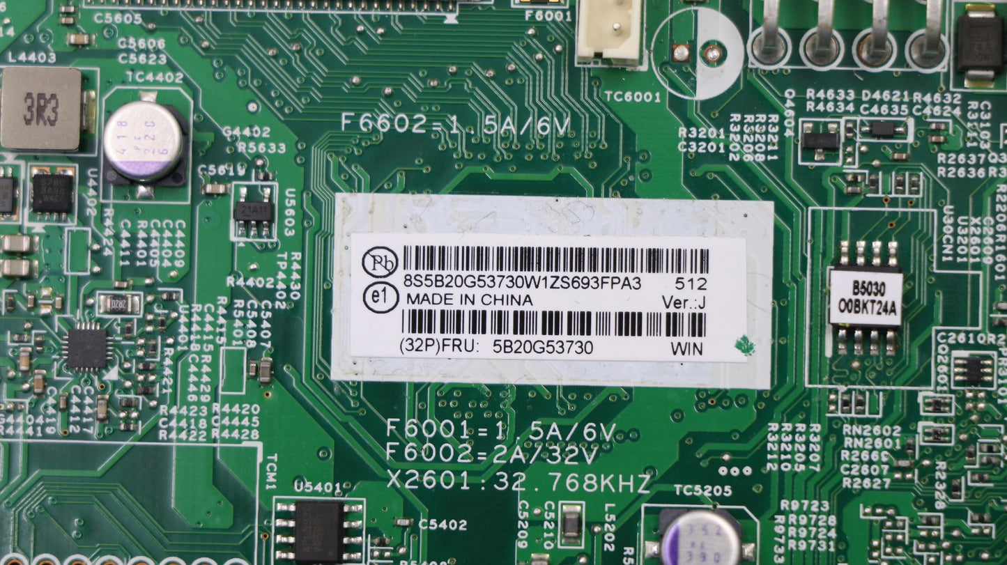 Lenovo 5B20G53730 Pl System Boards